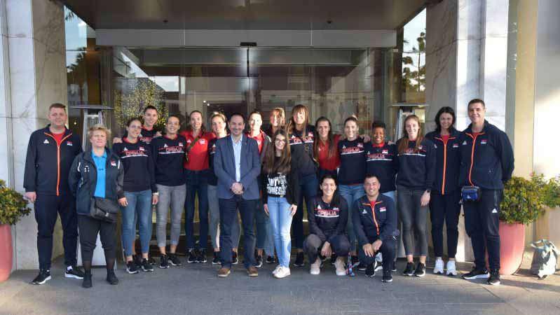 Košarkašice Srbije se družile sa Srbima koji žive u Australiji